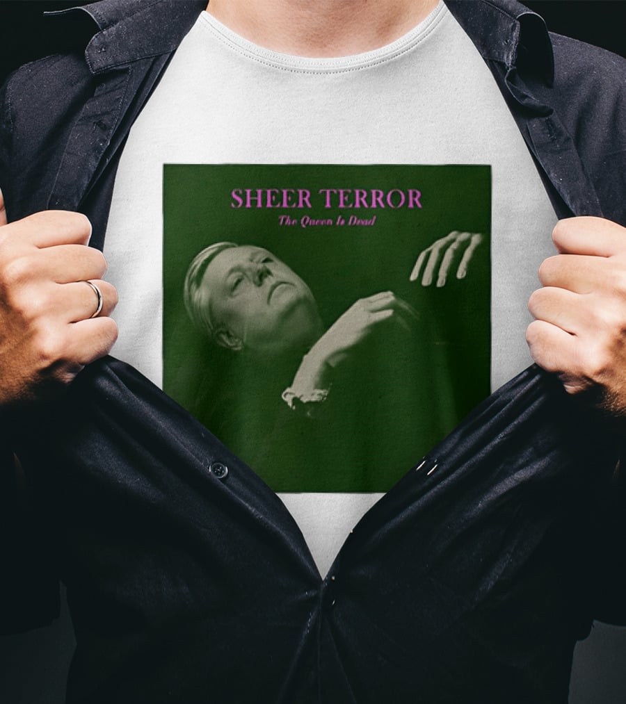 Sheer Terror The Queen Is Dead Punk Album Cover T-Shirt