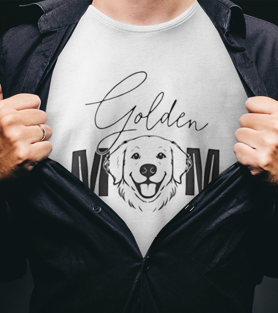 Golden Retriever Dog Mom T-Shirt