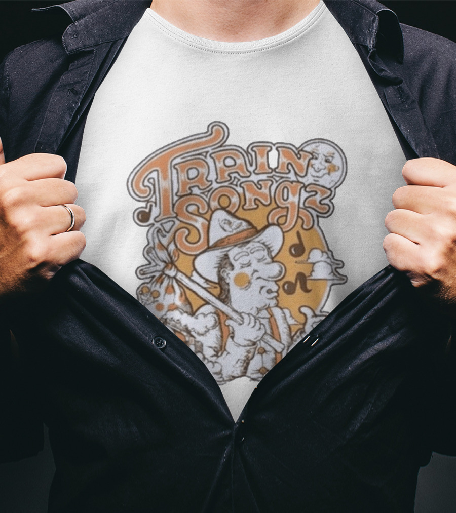 Train Songz Musical Tramp Smoke Moon Steam Engine Whistle T-Shirt