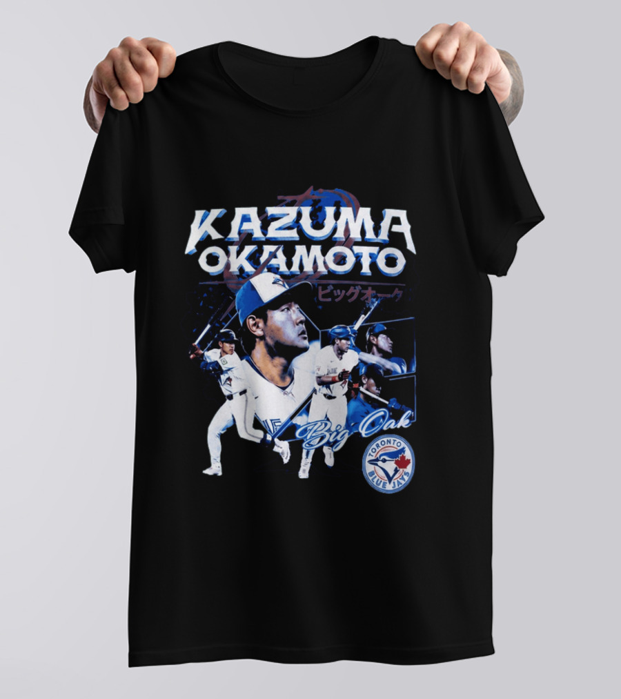 Kazuma Okamoto Big Oak Toronto Blue Jays T-Shirt
