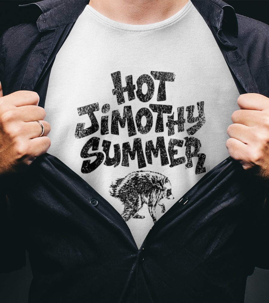 HOT Jimothy Summer Viral Raccoon Meme T-Shirt