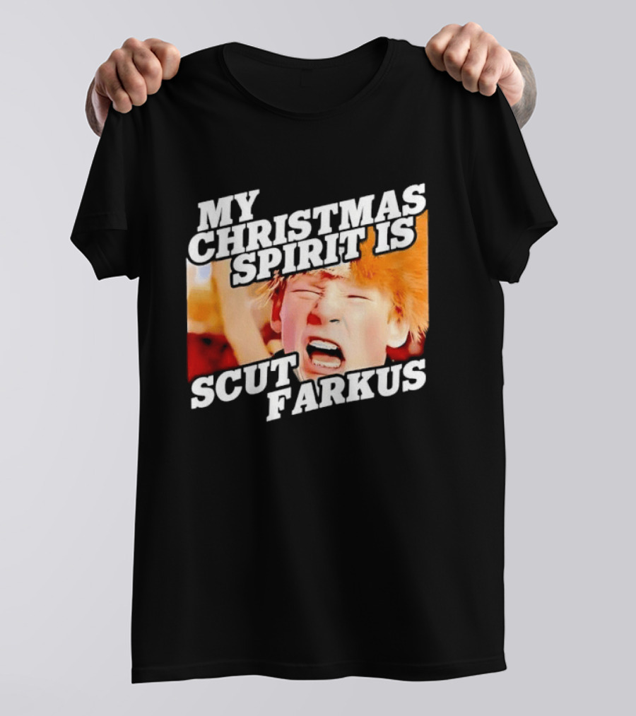 A Christmas Story My Christmas Spirit Is Scut Farkus T-Shirt
