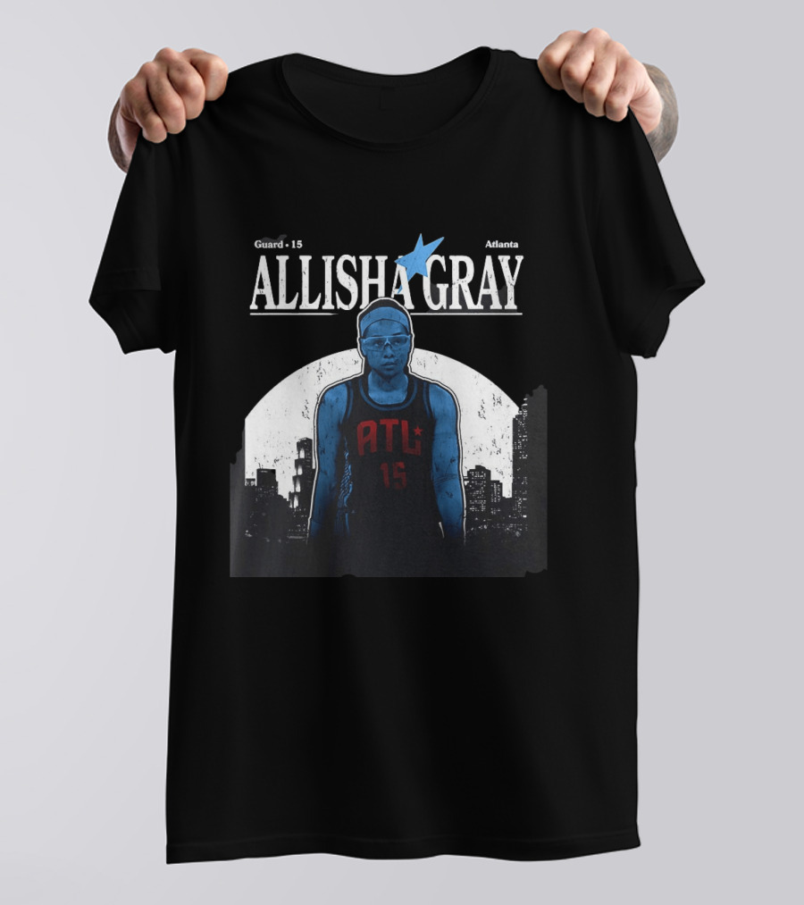 Guard 15 Allisha Gray ATL Atlanta T-Shirt