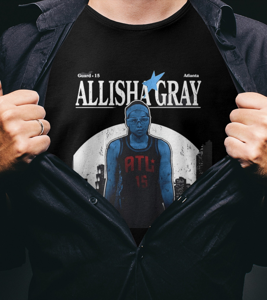 Guard 15 Allisha Gray ATL Atlanta T-Shirt