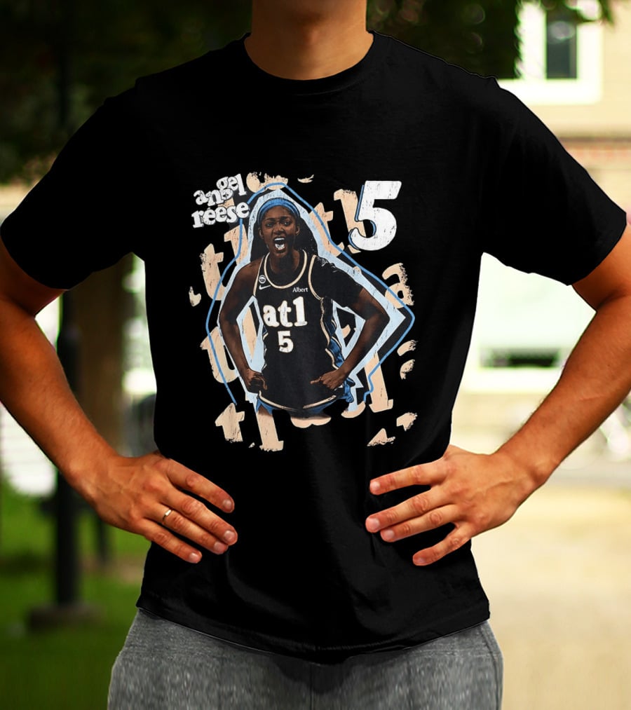 Angel Reese Atl 5 Albert Atlanta Dream WNBA T-Shirt