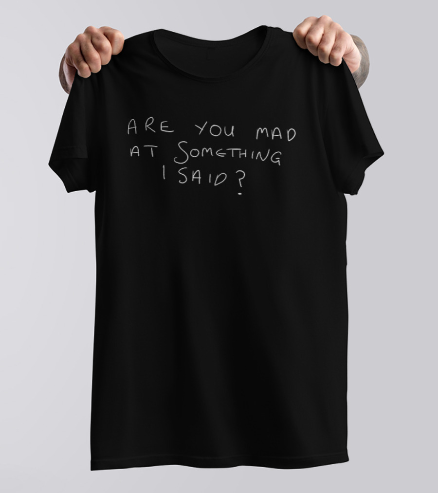 Are You Mad At Something I Said T-Shirt