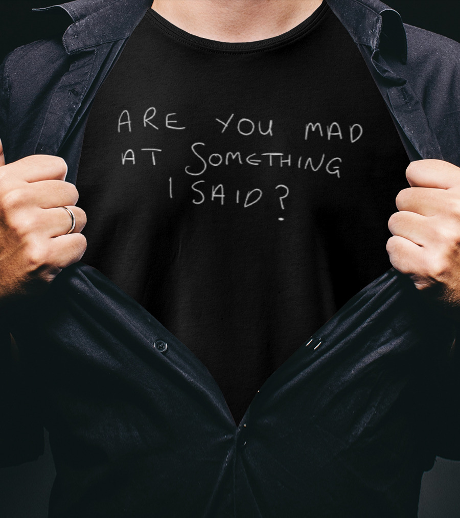 Are You Mad At Something I Said T-Shirt
