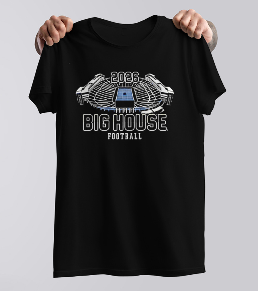 2026 Big House Football Stadium Michigan T-Shirt