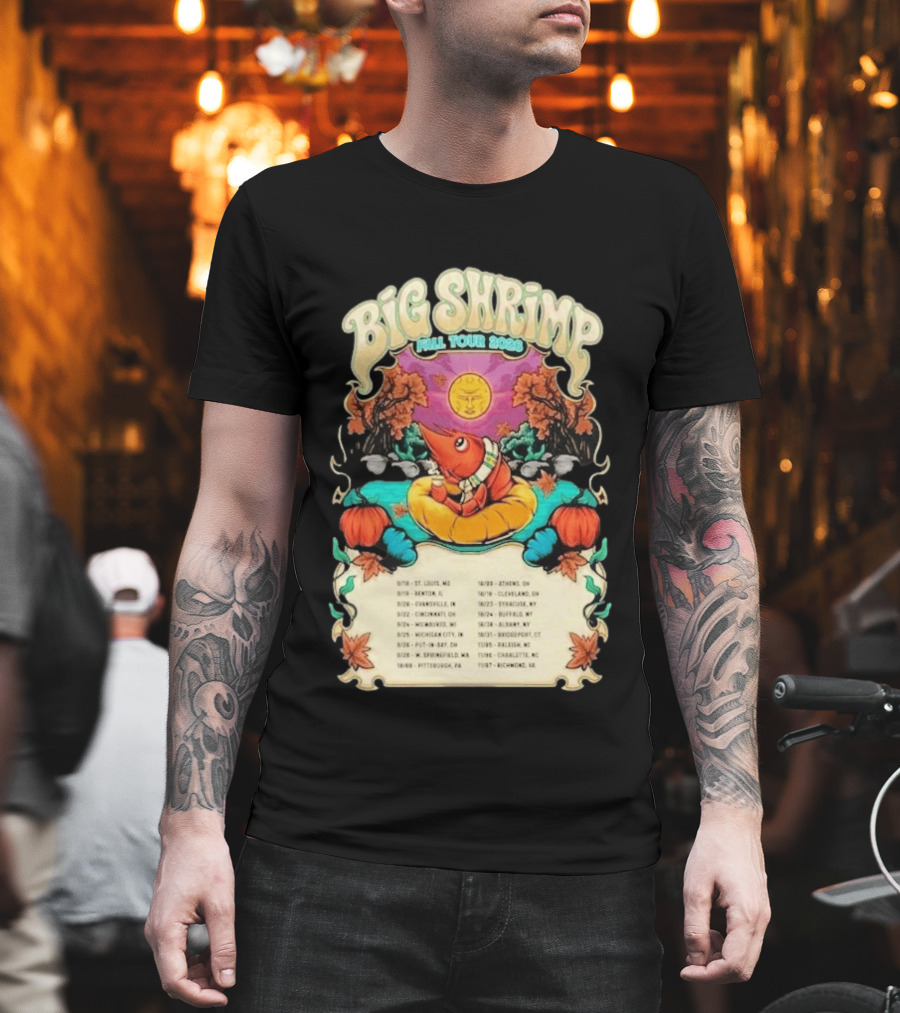 Big Shrimp Fall Tour 2026 Dates T-Shirt