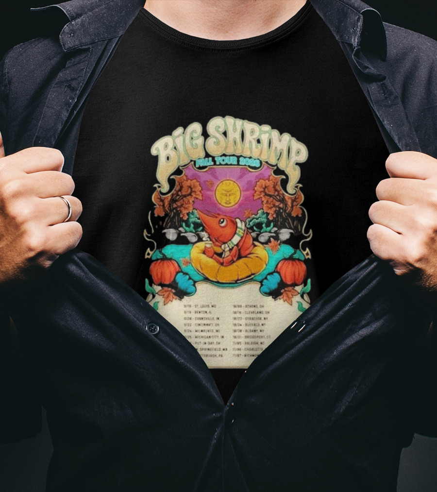 Big Shrimp Fall Tour 2026 Dates T-Shirt