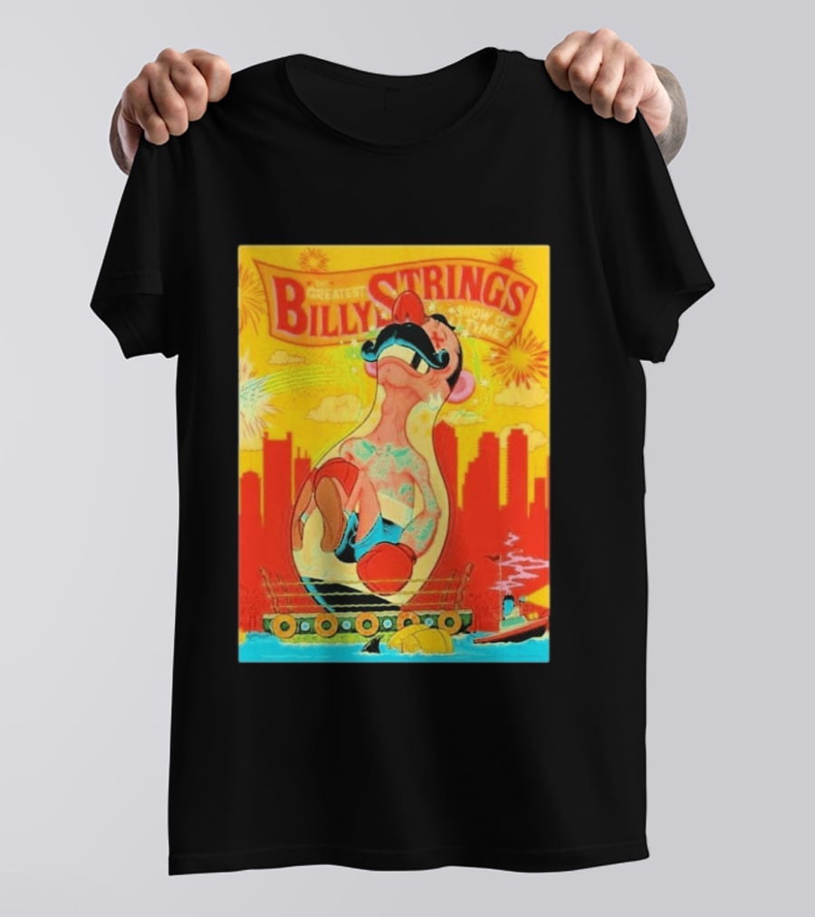 Billy Strings Boston MA Night 2 Agganis Arena July 21 2026 Greatest Show Of All Time T-Shirt