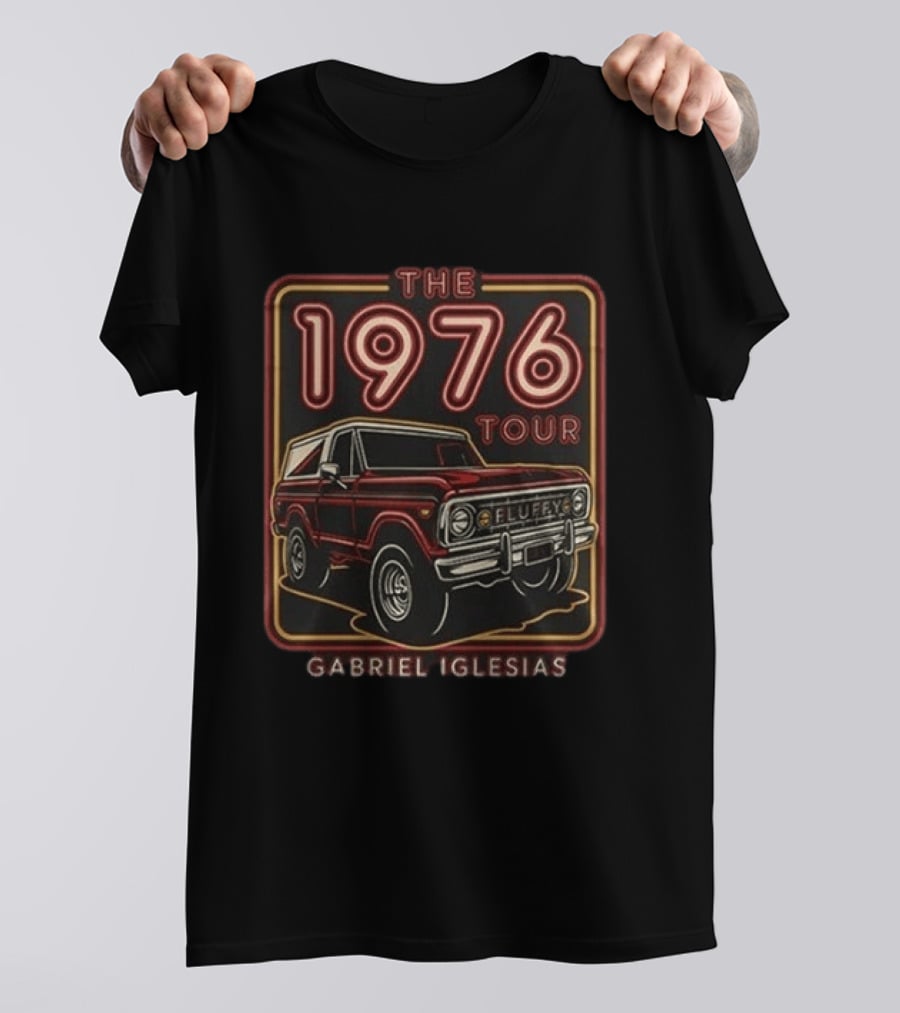 Gabriel Iglesias The 1976 Tour Fluffy 2026 Retro Truck T-Shirt