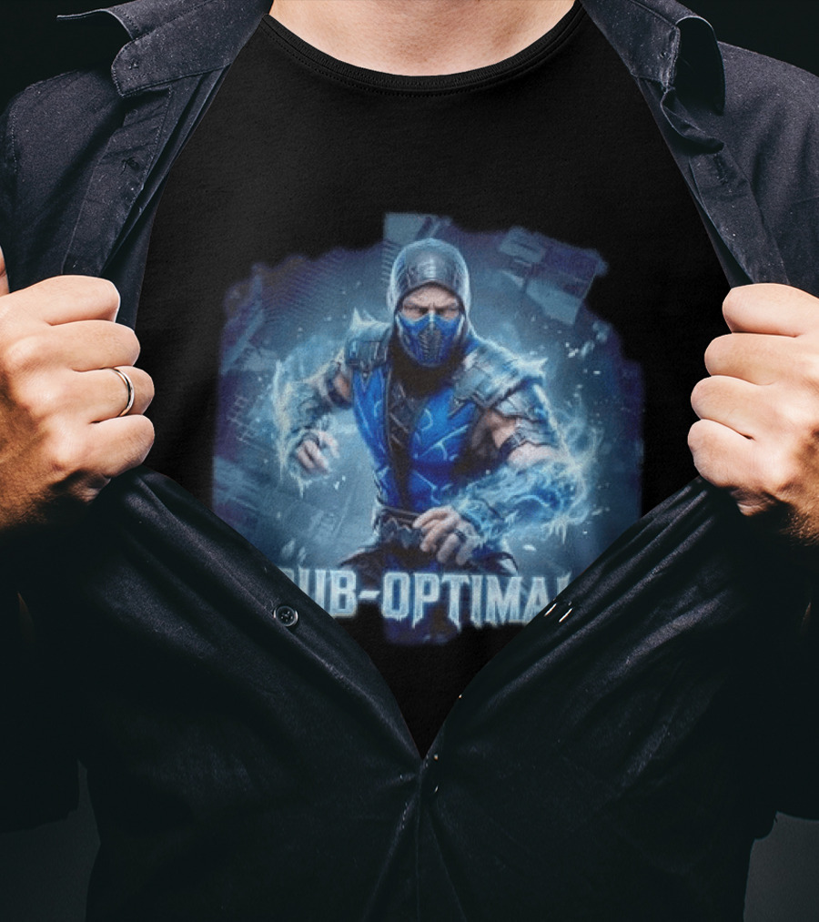 Sub Optimal Ice Ninja Action Pose T-Shirt