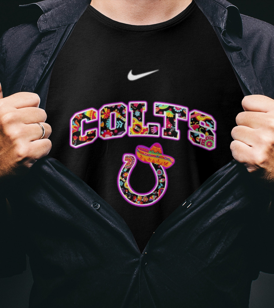 Nike Indianapolis Colts Hispanic Heritage Sombrero T-Shirt