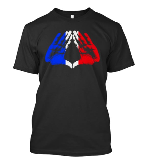 Reasonable Doubt 30th Anniversary Paris Tour French Flag Hands Icon J Z30 T-Shirt