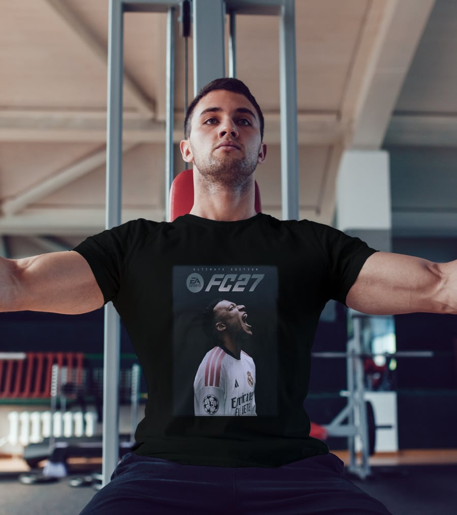 EA Sports FC 27 Ultimate Edition Kylian Mbappé Real Madrid Fútbol Club 2023 T-Shirt