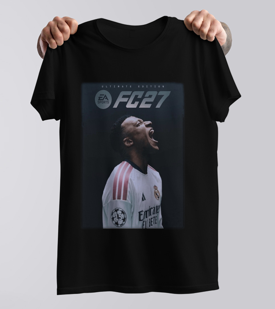 EA Sports FC 27 Ultimate Edition Kylian Mbappé Real Madrid Fútbol Club 2023 T-Shirt