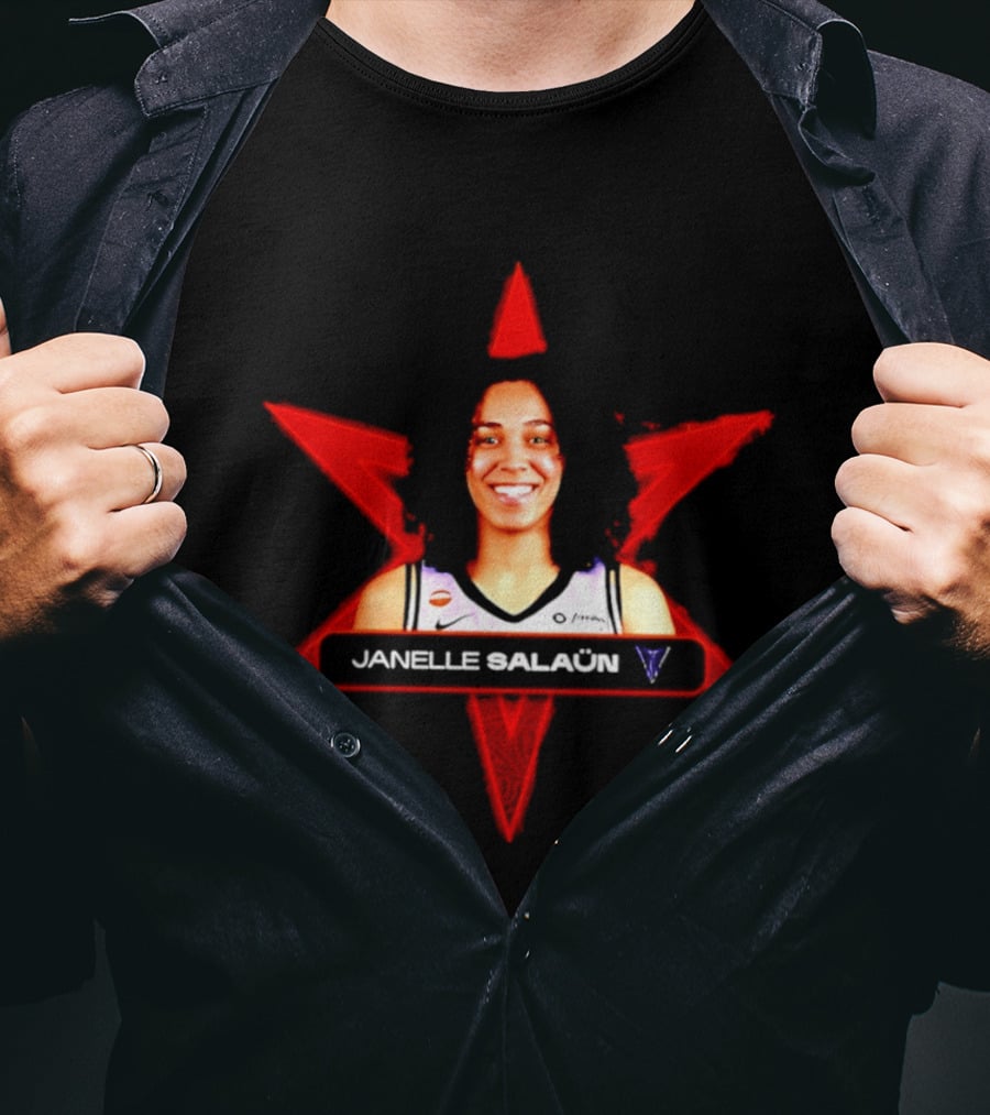 Janelle Salaün Golden State Valkyries WNBA All Star 2026 T-Shirt