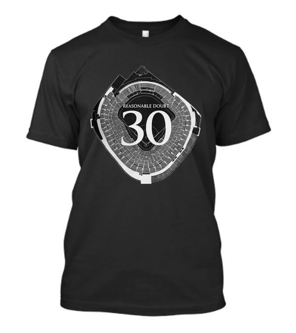 Reasonable Doubt 30 Stadium Concert Tour Commemorative T-Shirt