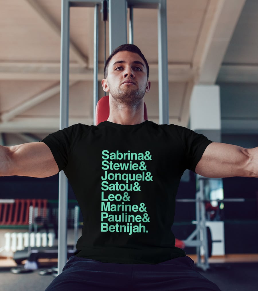 New York Women's Basketball Sabrina Stewie Jonquel Satou Leo Marine Pauline Betnijah Ampersand 2026 T-Shirt