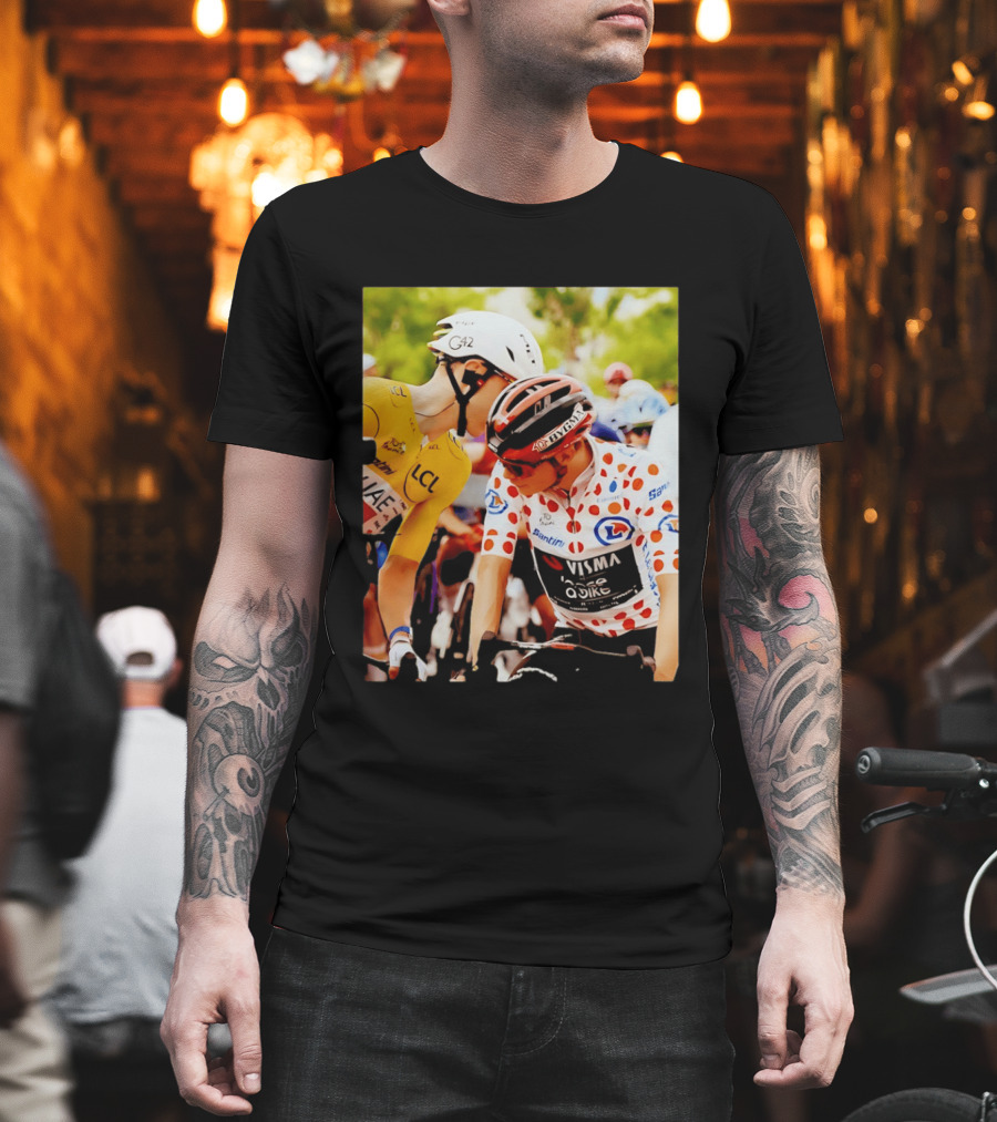 Jonas Vingegaard Tadej Pogačar LCL UAE Visma 2026 T-Shirt