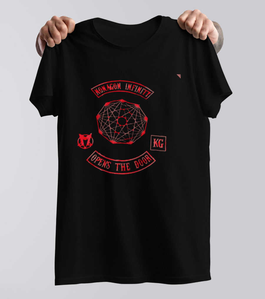 Nonagon Infinity Opens The Door KG Lizard Wizard T-Shirt
