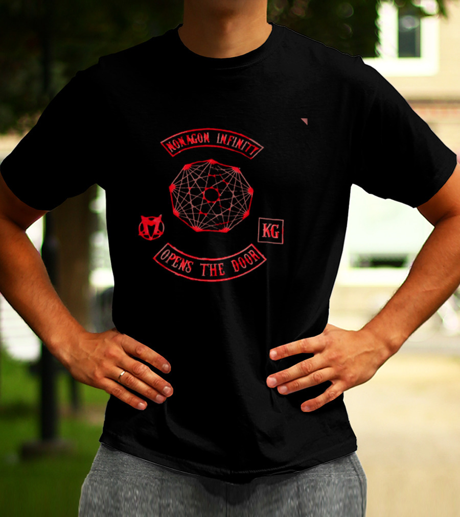 Nonagon Infinity Opens The Door KG Lizard Wizard T-Shirt