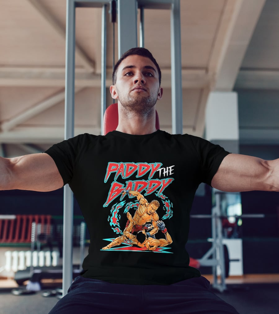 Paddy The Baddy UFC Cartoon Fighter Action T-Shirt