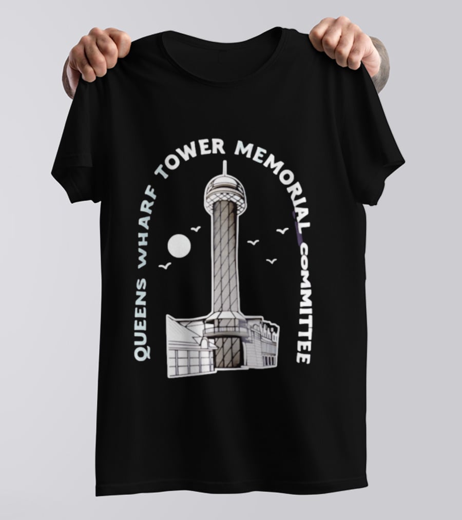 Queens Wharf Tower Memorial Committee Landmark Architecture T-Shirt