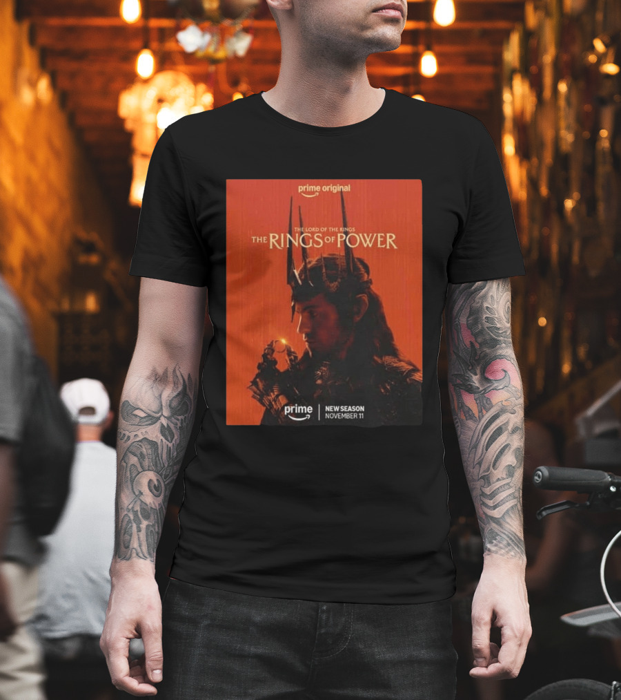 Prime Original The Lord Of The Rings The Rings Of Power New Season November 11 T-Shirt