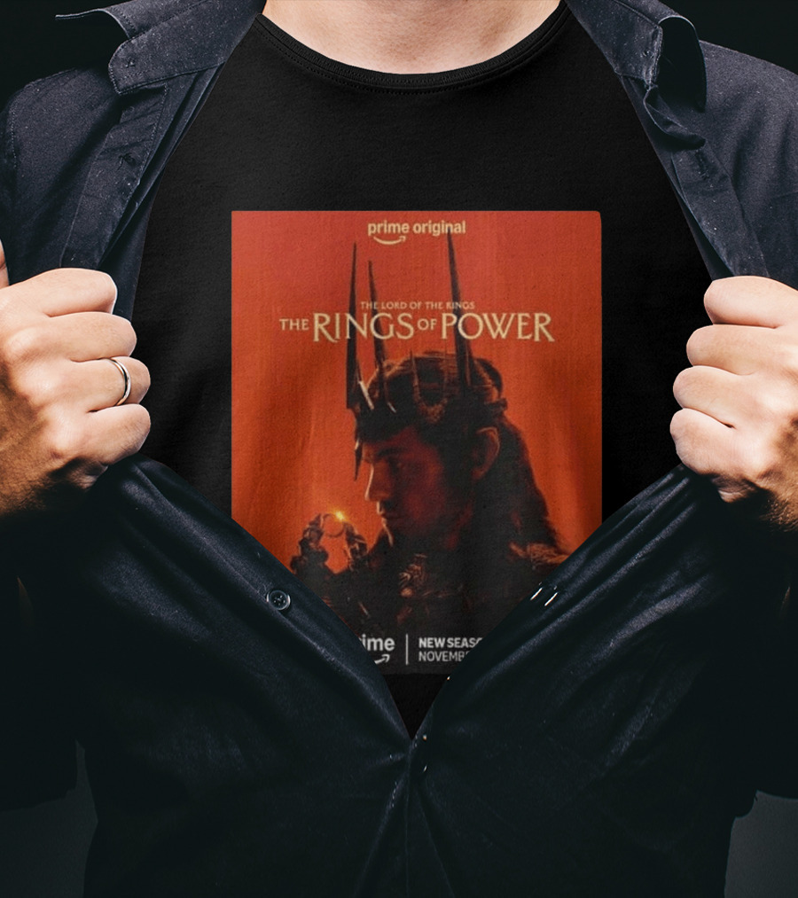 Prime Original The Lord Of The Rings The Rings Of Power New Season November 11 T-Shirt