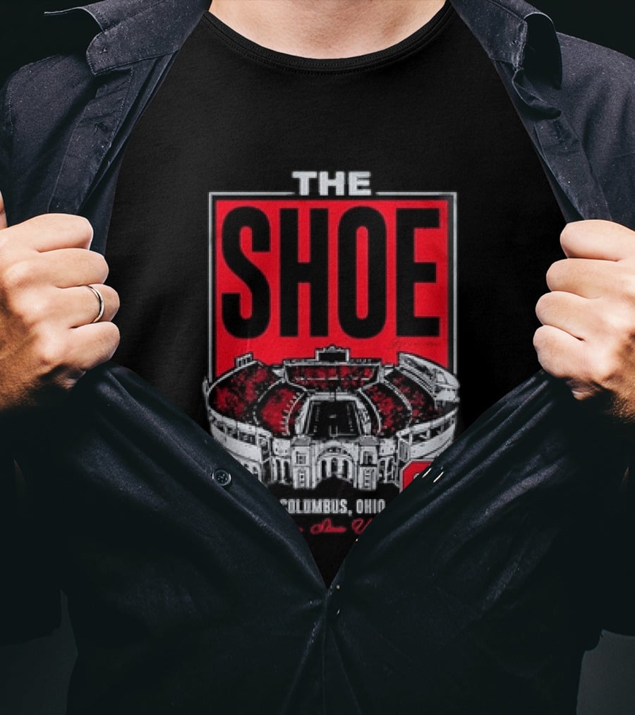 The Shoe Ohio Stadium Columbus Ohio Est 1922 The Ohio State University T-Shirt