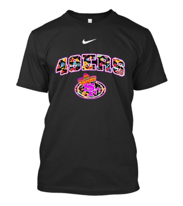 San Francisco 49ers Nike Fiesta Sombrero Hispanic Heritage T-Shirt