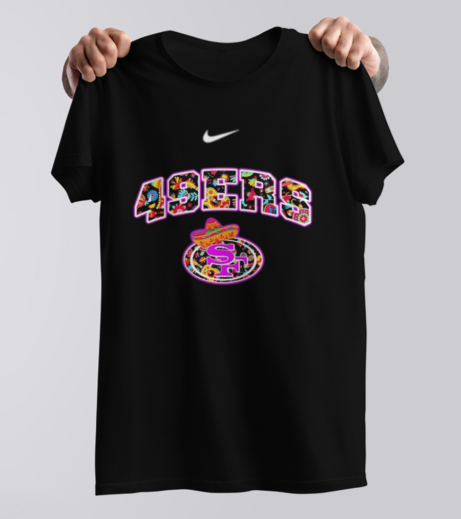 San Francisco 49ers Nike Fiesta Sombrero Hispanic Heritage T-Shirt