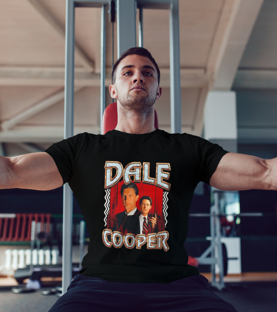 Dale Cooper Twin Peaks Retro Style Forest T-Shirt