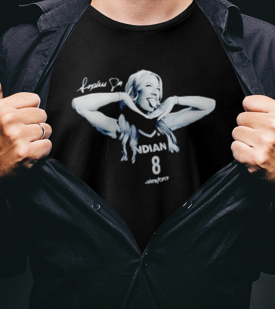 Sophia Cunningham Playful Expression Indiana 8 Salesforce T-Shirt