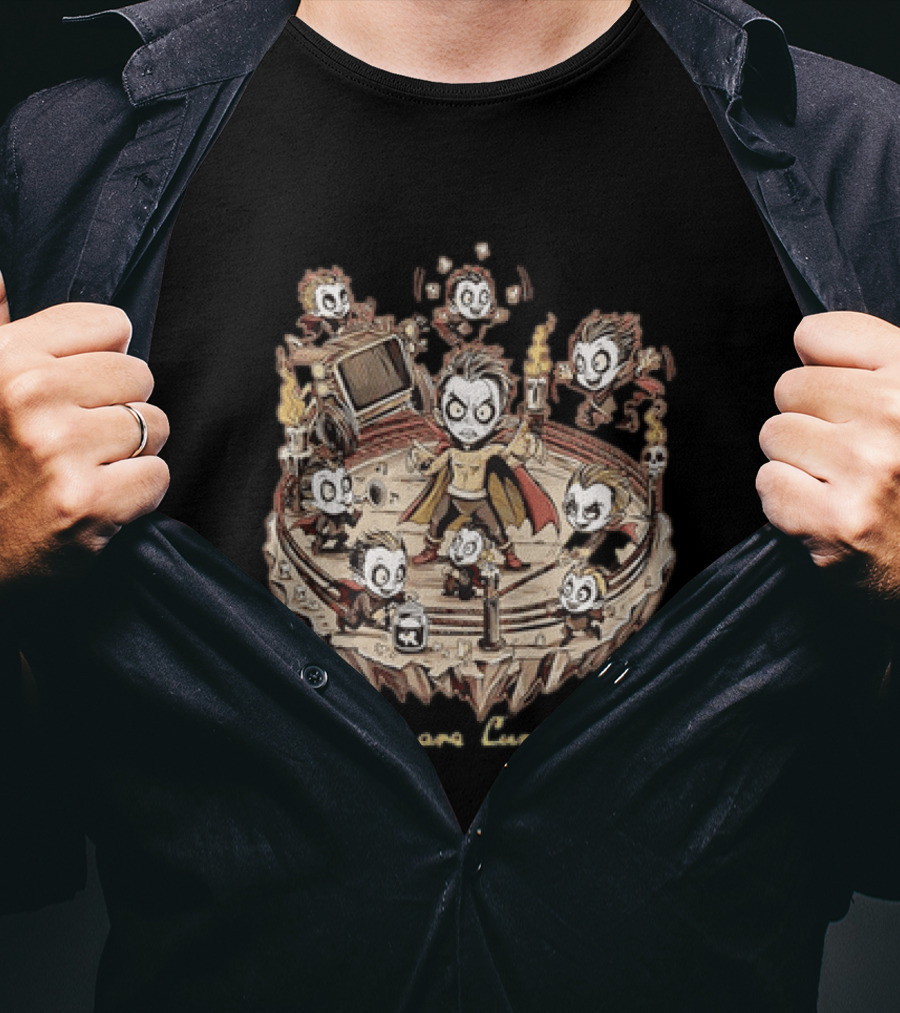 Vampire Ring Leader Performers You Are Cursed Ensemble With Miniature Creatures T-Shirt