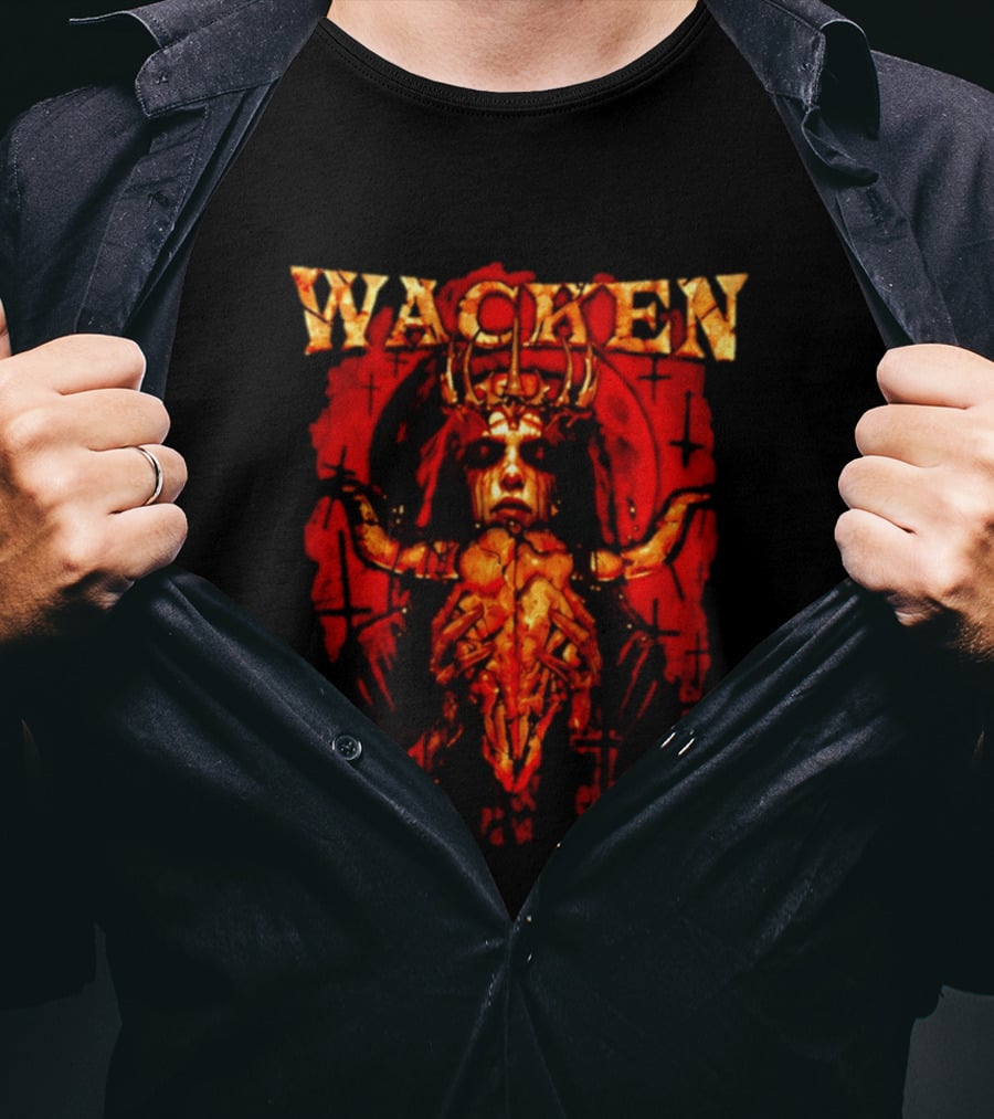 Wacken Open Air Sabbath Of The Damned Metal Festival T-Shirt