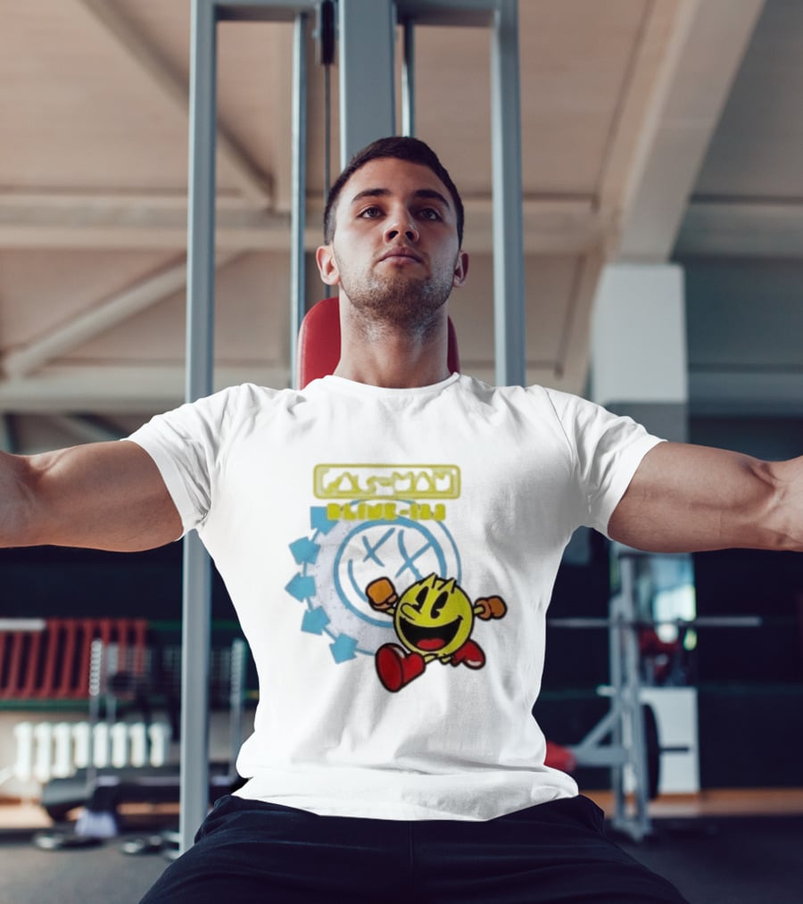 Pac Man Blink 182 Band Crossover Collaborative T-Shirt