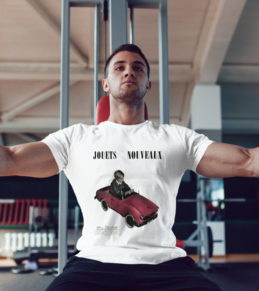 Jouets Nouveaux Vintage Car Child Paris Image T-Shirt