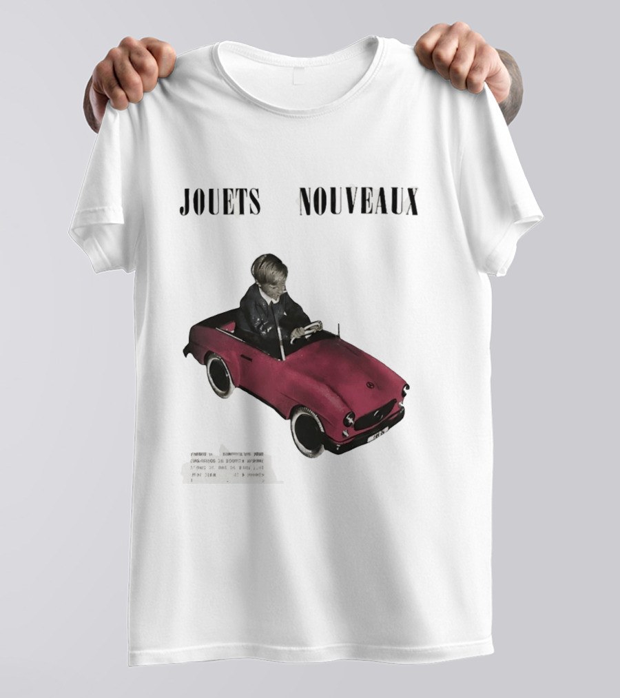 Jouets Nouveaux Vintage Car Child Paris Image T-Shirt