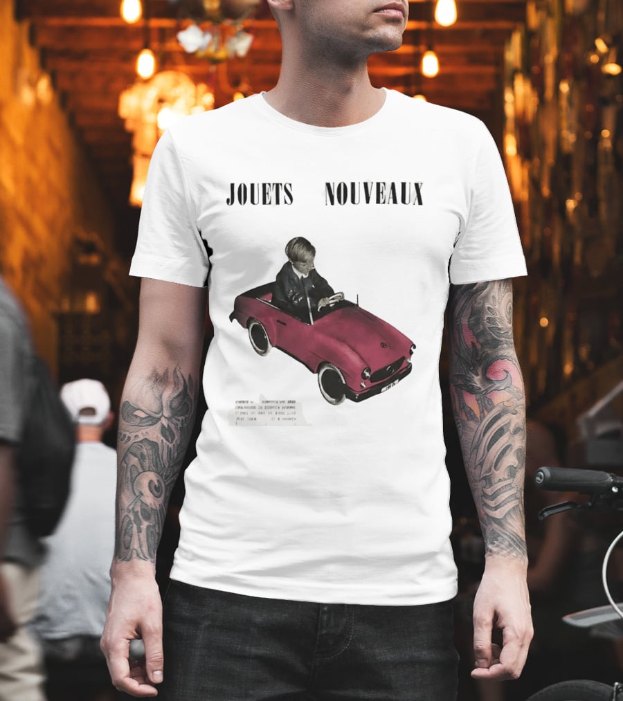 Jouets Nouveaux Vintage Car Child Paris Image T-Shirt