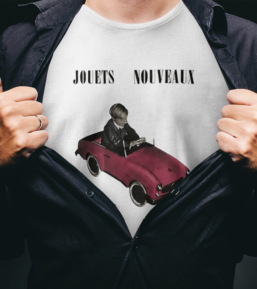Jouets Nouveaux Vintage Car Child Paris Image T-Shirt