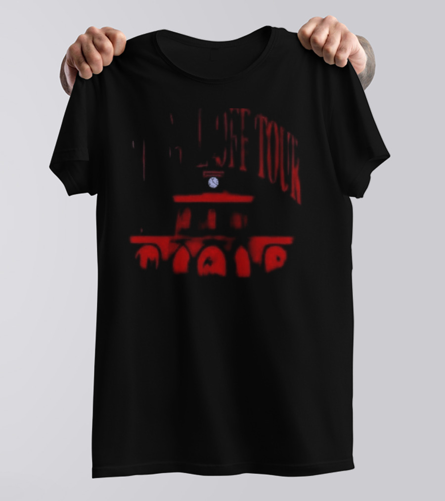 The Fall Off Tour Tower Men's Red Blood Drip T-Shirt