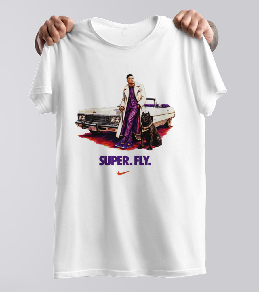 Devin Booker Super Fly Chevrolet Caprice Nike T-Shirt