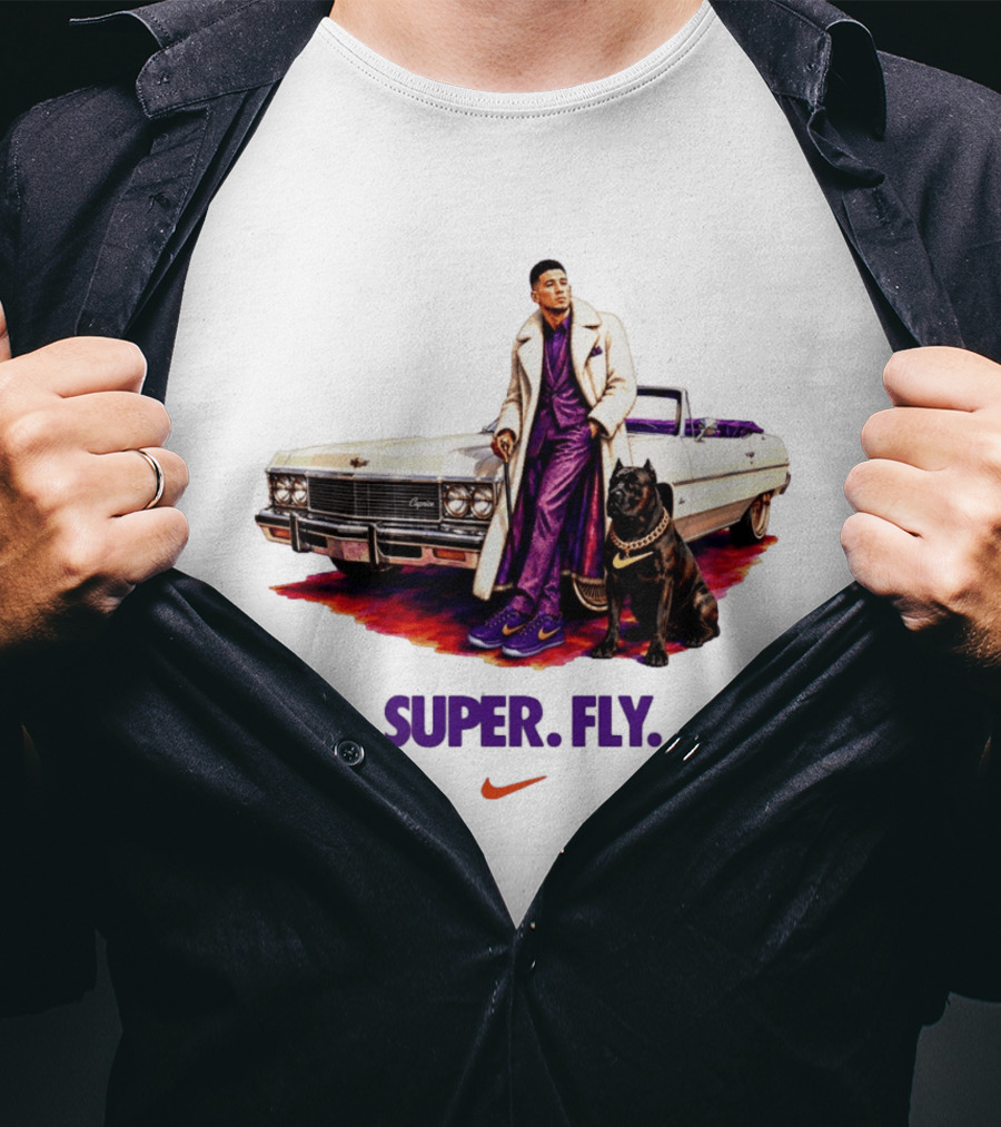 Devin Booker Super Fly Chevrolet Caprice Nike T-Shirt