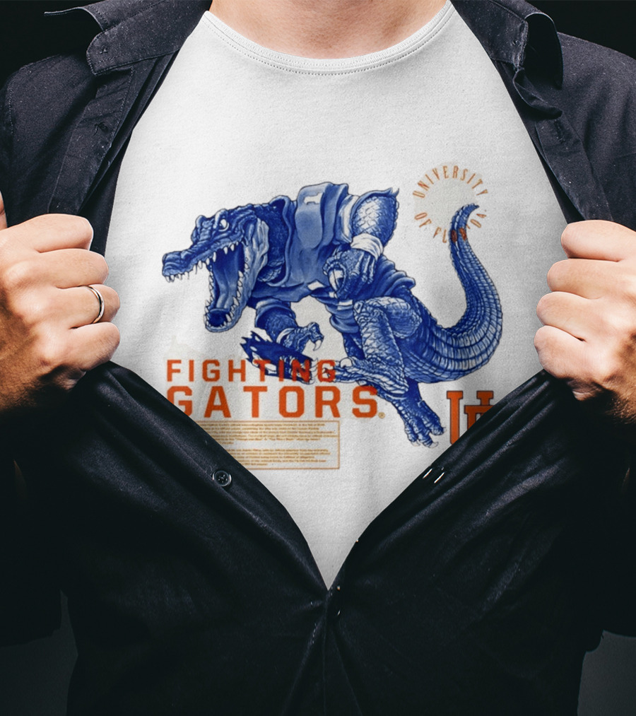 University Of Florida Fighting Gators History Of The Gator T-Shirt
