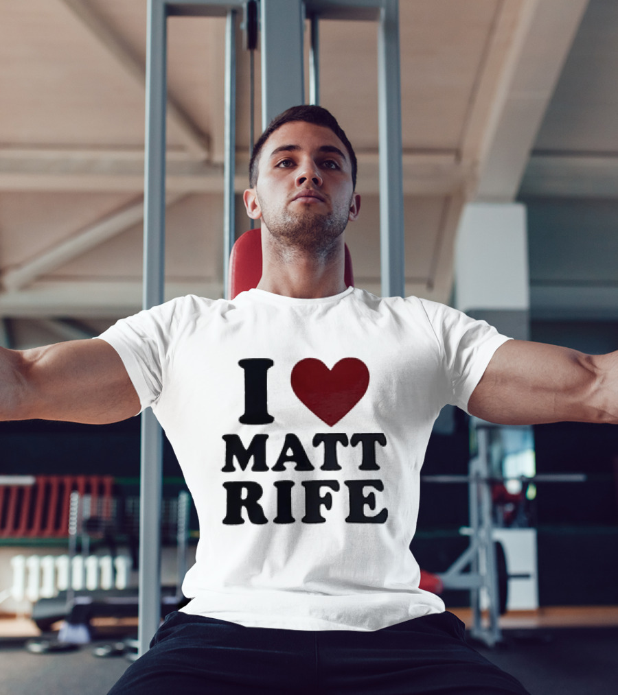 I Love Matt Rife Heart T-Shirt