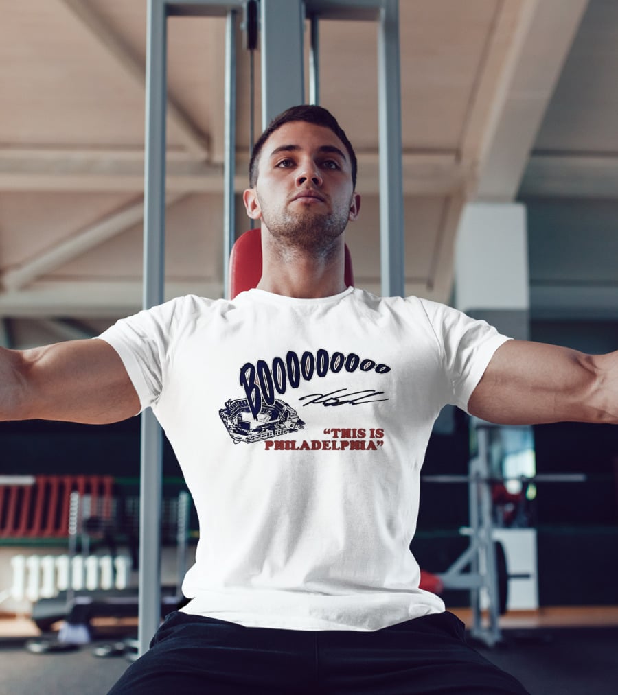 BOOOO This Is Philadelphia Kyle Schwarber Philadelphia Phillies Baseball T-Shirt