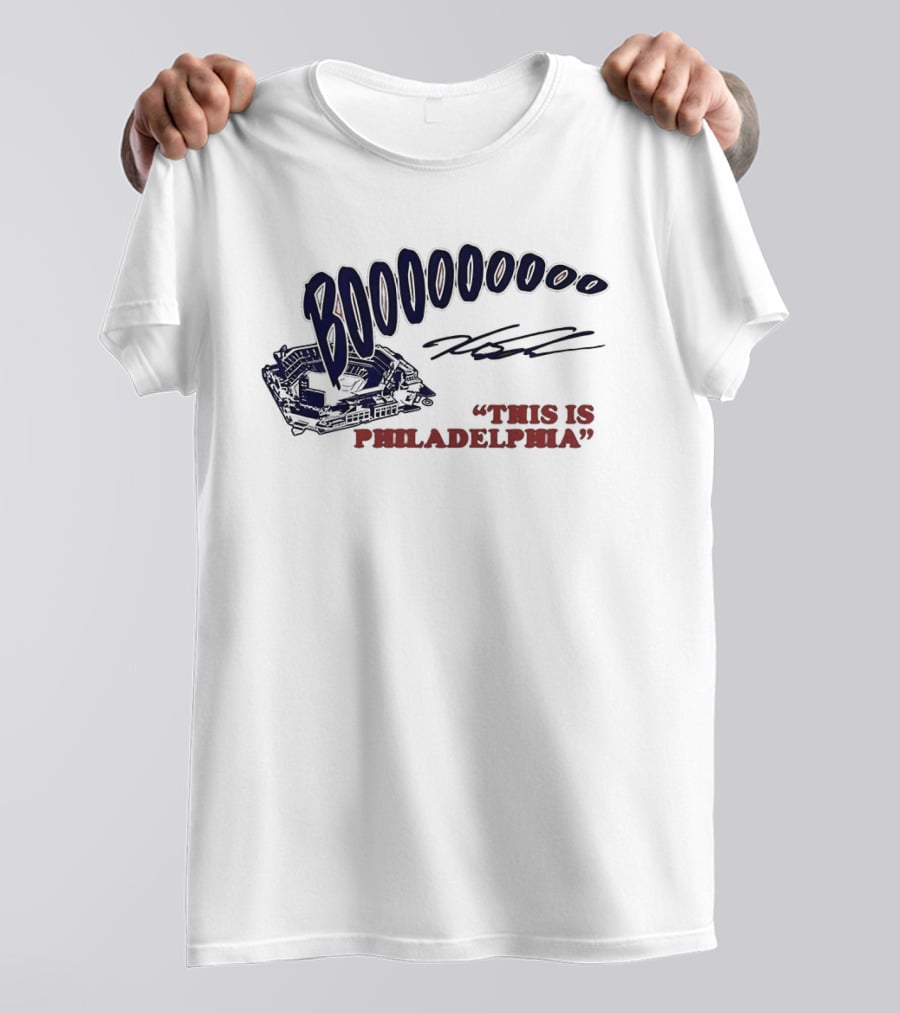 BOOOO This Is Philadelphia Kyle Schwarber Philadelphia Phillies Baseball T-Shirt